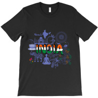 Welcome To India- Purple T-shirt | Artistshot