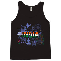 Welcome To India- Purple Tank Top | Artistshot