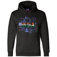 Welcome To India- Purple Champion Hoodie | Artistshot