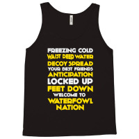 Welcome To Waterfowl Nation Tank Top | Artistshot