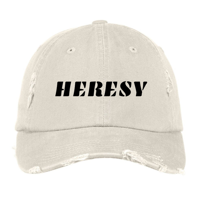 Heresy Belief Or Theory Vintage Cap by Lissette | Artistshot