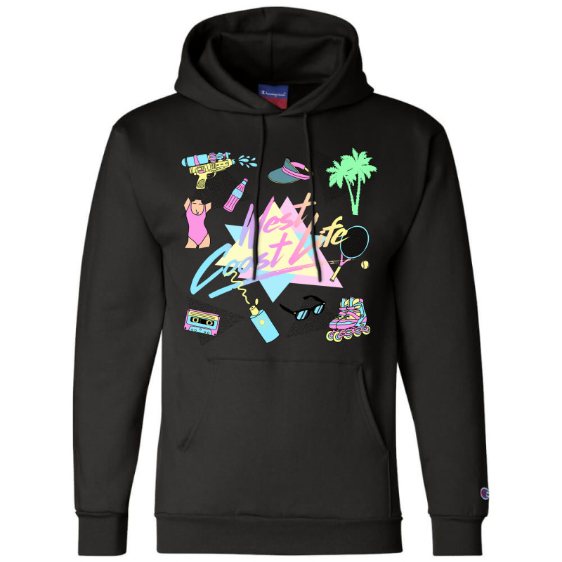 West Coast Life Champion Hoodie | Artistshot