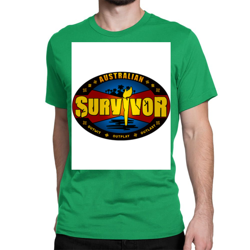 Australian Survivor Last Man Standing Poster Summer (1) Classic T-shirt by schuithelded | Artistshot