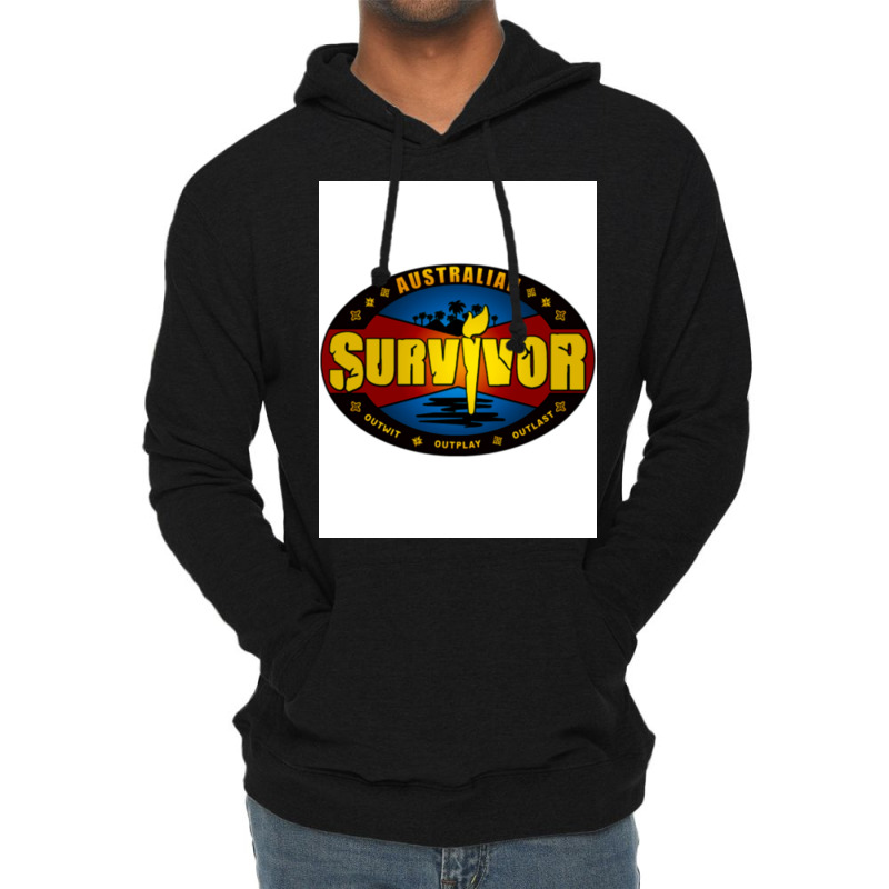 Australian Survivor Last Man Standing Poster Summer (1) Lightweight Hoodie by schuithelded | Artistshot