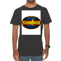 Australian Survivor Last Man Standing Poster Summer (1) Vintage T-shirt | Artistshot