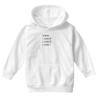 Funny Video Game Shirt To Do List Game Tick Youth Hoodie | Artistshot