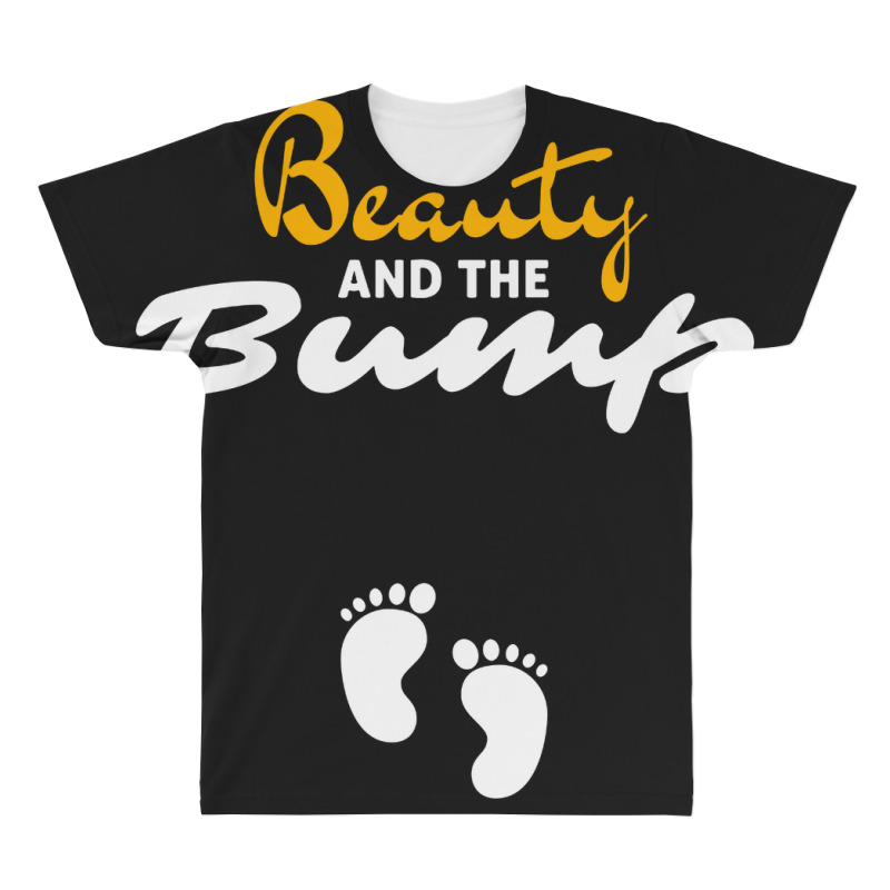 Womens Beauty And The Bump All Over Men's T-shirt | Artistshot