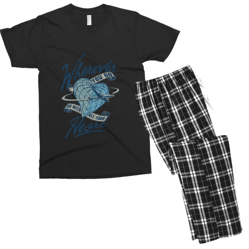 Wherever You Go Men's T-shirt Pajama Set | Artistshot