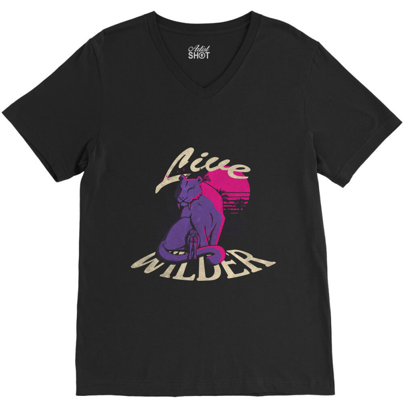 Wilder V-neck Tee | Artistshot