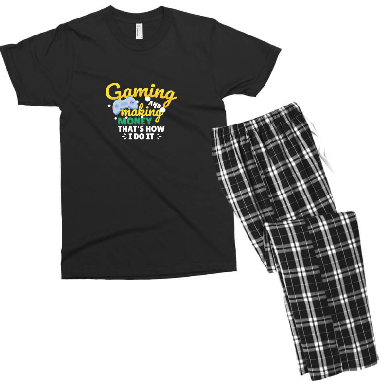 E-gamer Bitcoin Crypto Games Investor Gaming Men's T-shirt Pajama Set | Artistshot