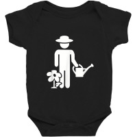 Gardener Watering Can Baby Bodysuit | Artistshot