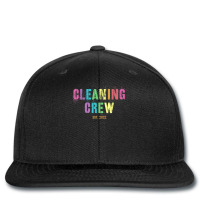 Cleaning Crew 2022 Custodian Team Clean Up Manager Cleaner T Shirt Printed Hat | Artistshot