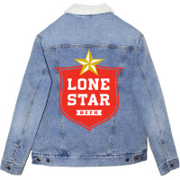 Aku Mendhem Mergo Kowe Lone Star Drink Classic Tshirt Aesthetic Unisex Sherpa-lined Denim Jacket | Artistshot