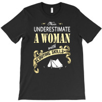 Woman With Scouting Skills T-shirt | Artistshot