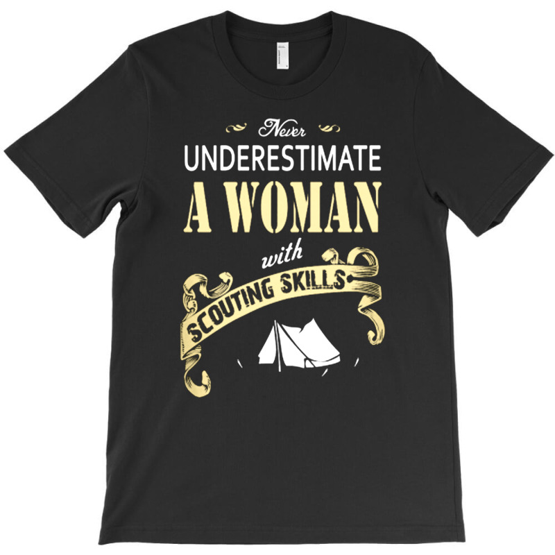 Woman With Scouting Skills T-shirt | Artistshot