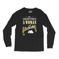 Woman With Scouting Skills Long Sleeve Shirts | Artistshot