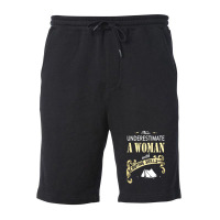 Woman With Scouting Skills Fleece Short | Artistshot