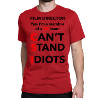 Film Director   Vintage E Classic T-shirt | Artistshot