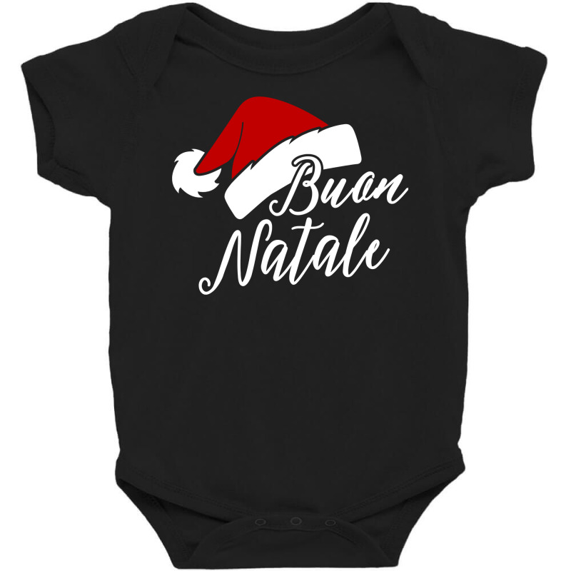 Buon Natale T Shirt Funny Italian Merry Christmas Xmas Gift Baby Bodysuit by dennh | Artistshot