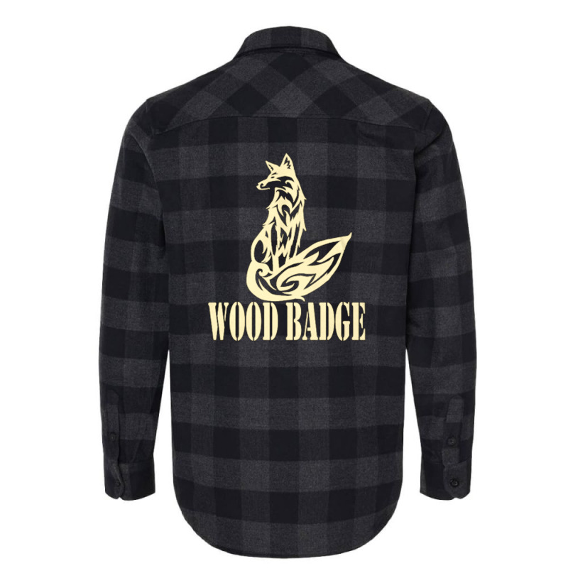 Wood Badge Fox Flannel Shirt | Artistshot