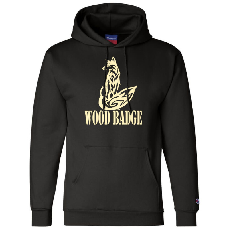 Wood Badge Fox Champion Hoodie | Artistshot