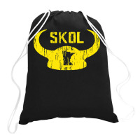 Skol Shirt Nordic Scandinavian Warrior Viking Helmet T Shirt Drawstring Bags | Artistshot