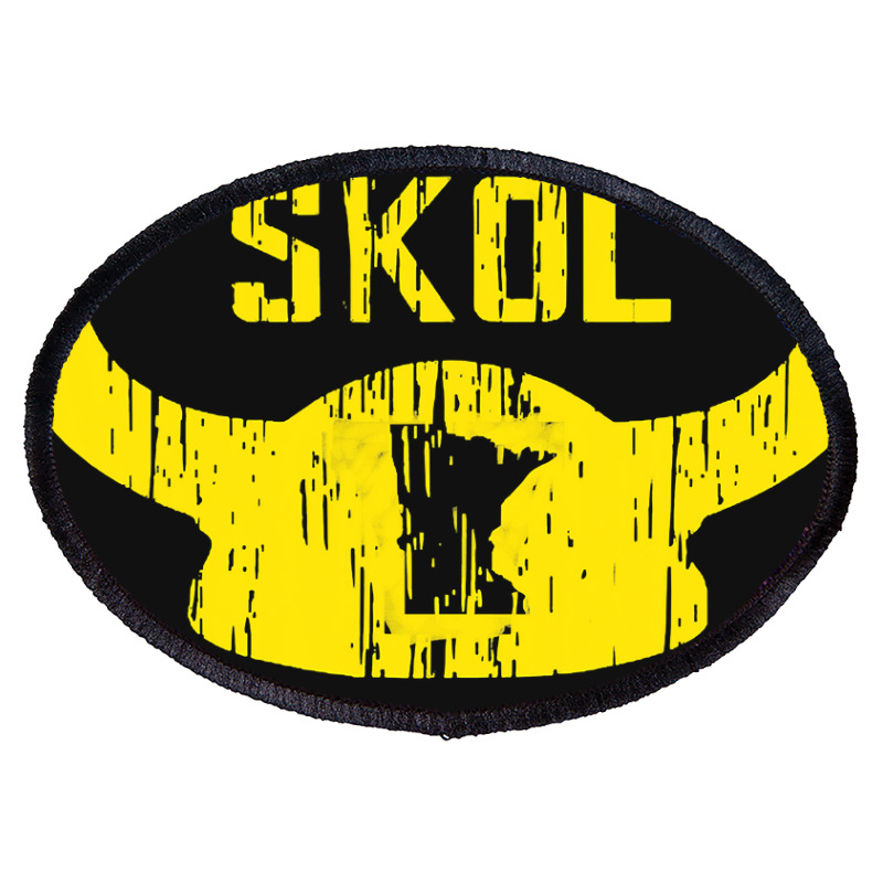 Skol Shirt Nordic Scandinavian Warrior Viking Helmet T Shirt Oval Patch | Artistshot