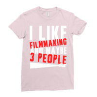 Filmmaker Movie Director   Blue Green Ladies Fitted T-shirt | Artistshot