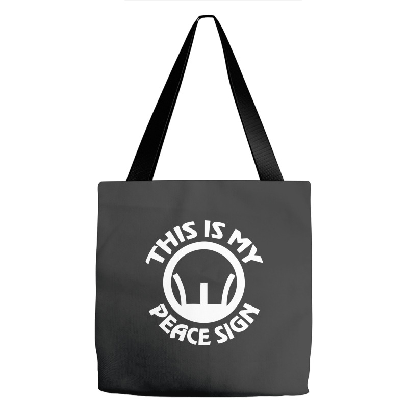 This Is My Peace Sign Tote Bags by leodrolic | Artistshot