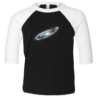 You Are Here - Milky Way Toddler 3/4 Sleeve Tee | Artistshot