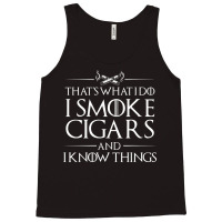 Smoke Cigars Smoker Shirt   Ideal Clever Class Men Gift T Shirt Tank Top | Artistshot