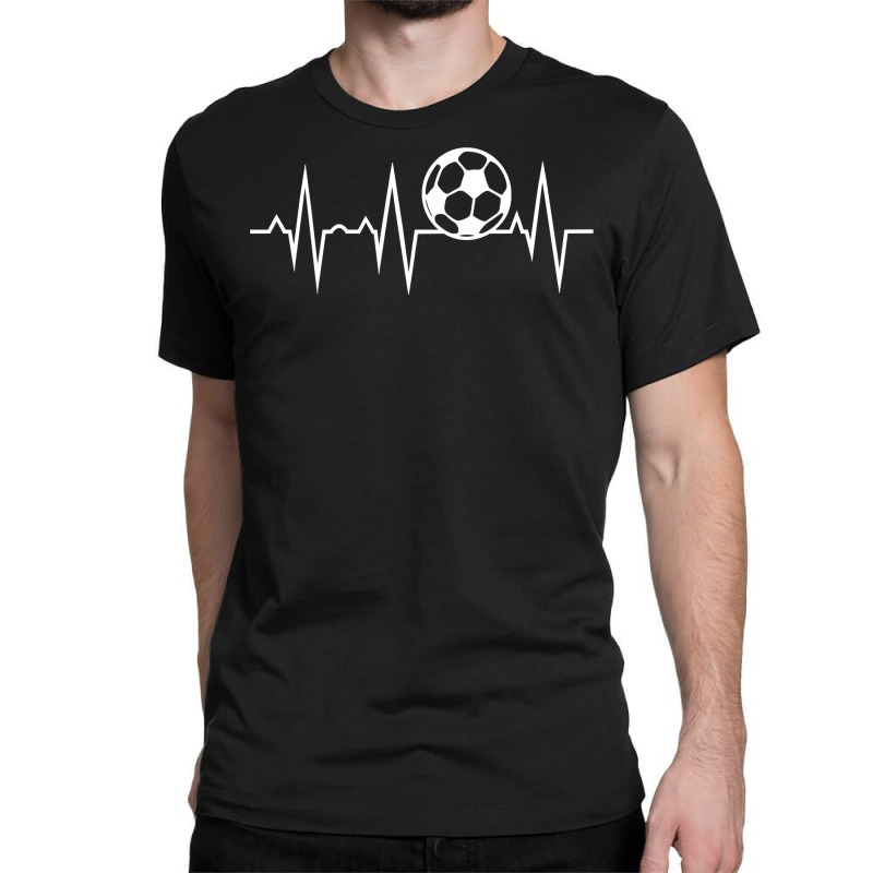 Soccer Heartbeat Pullover Hoodie Classic T-shirt by CUSER3772 | Artistshot