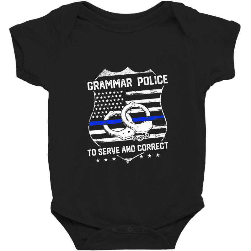 Funny English Teacher Grammar Police Funny Premium Baby Bodysuit by JesusManuelArredondo | Artistshot