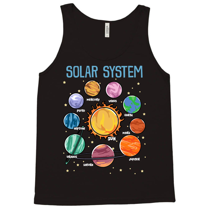 Solar System Planets Science Space Boys Girls Stem Kids T Shirt Tank Top by CUSER3772 | Artistshot