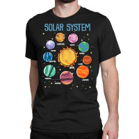 Solar System Planets Science Space Boys Girls Stem Kids T Shirt Classic T-shirt | Artistshot