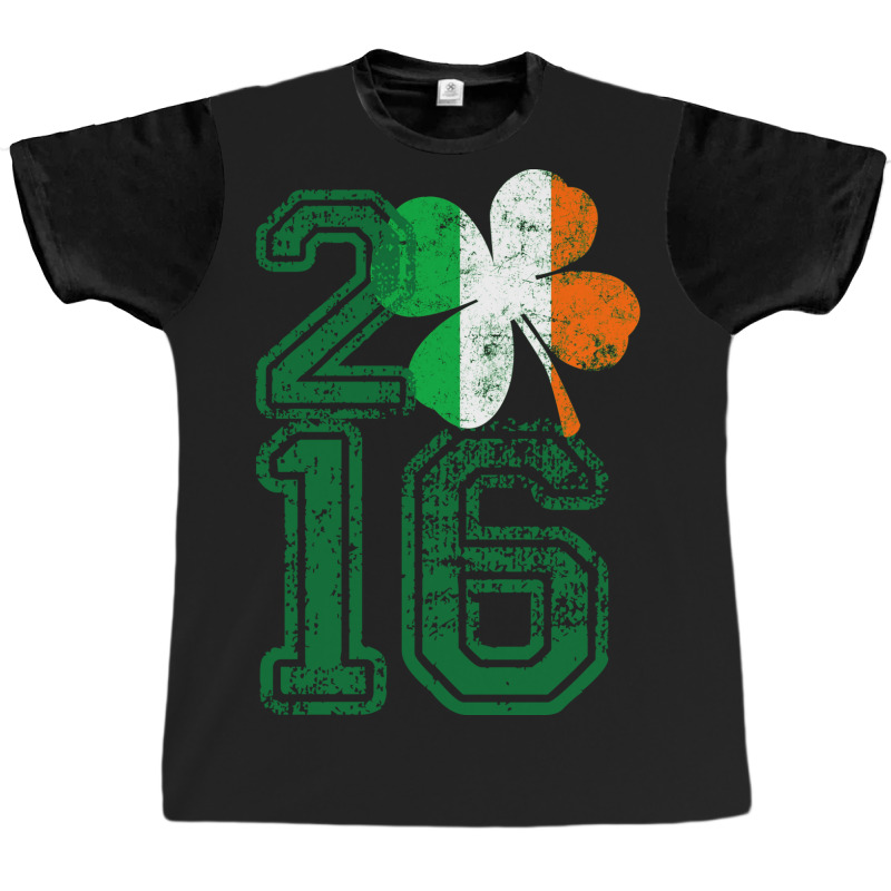 Year 2016 St Patrick's Day Graphic T-shirt | Artistshot