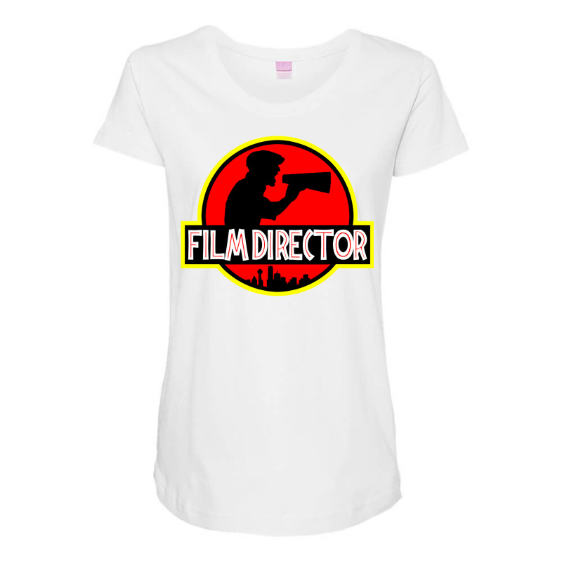 Film Director Classic  Red 80s Maternity Scoop Neck T-shirt by parryrenadar | Artistshot