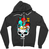 Great Ramen Brain Zipper Hoodie | Artistshot