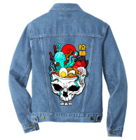 Great Ramen Brain Men Denim Jacket | Artistshot