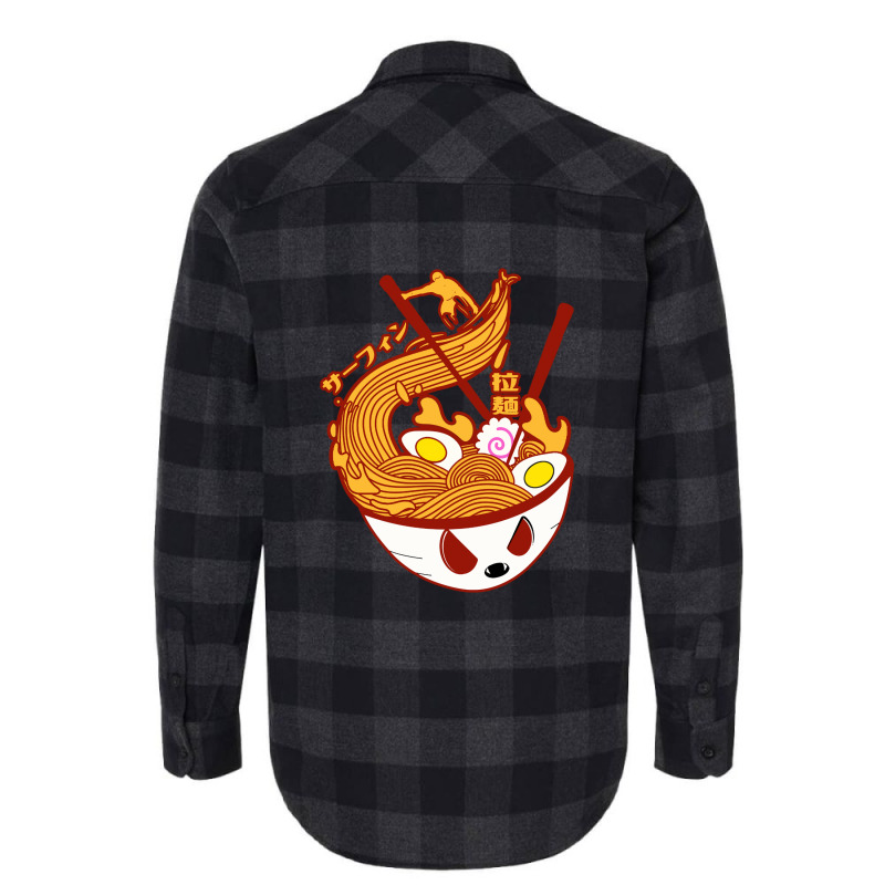 Great Ramen Wave Flannel Shirt | Artistshot