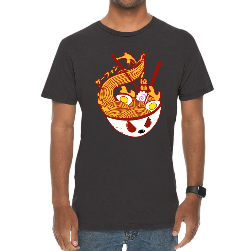 Great Ramen Wave Vintage T-shirt | Artistshot