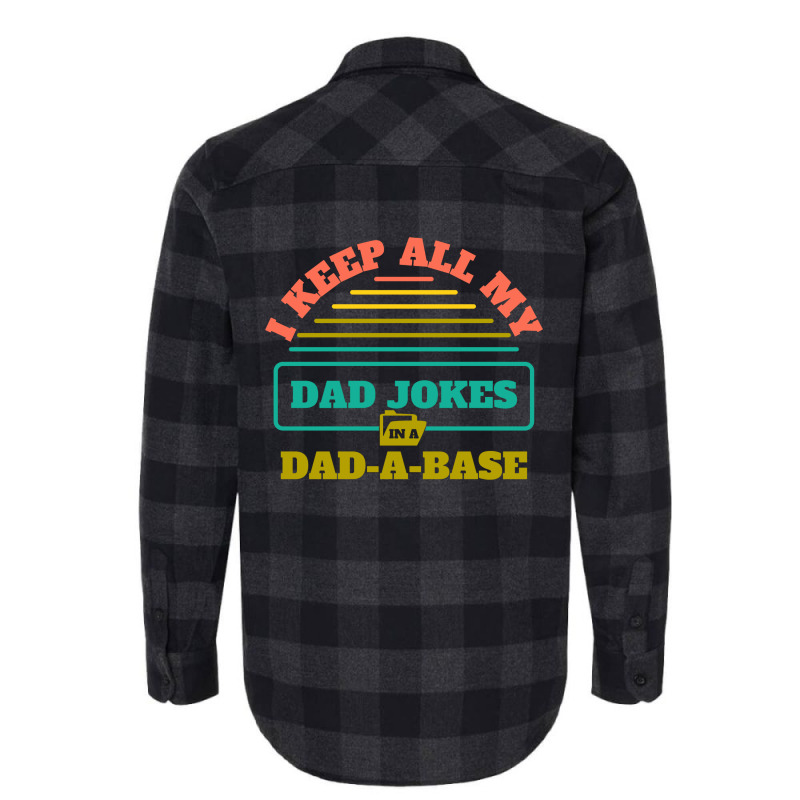 I Keep All My Dad Jokes In A Dad Flannel Shirt | Artistshot