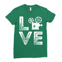 Filmmaker Camera Love Film Producer Cameraman Cinema Lover Classic Cut Ladies Fitted T-shirt | Artistshot