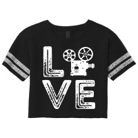 Filmmaker Camera Love Film Producer Cameraman Cinema Lover Classic Cut Scorecard Crop Tee | Artistshot