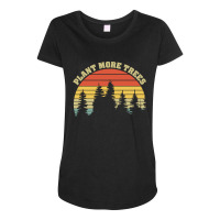 Plant More Trees Forest Nature Lover Maternity Scoop Neck T-shirt | Artistshot