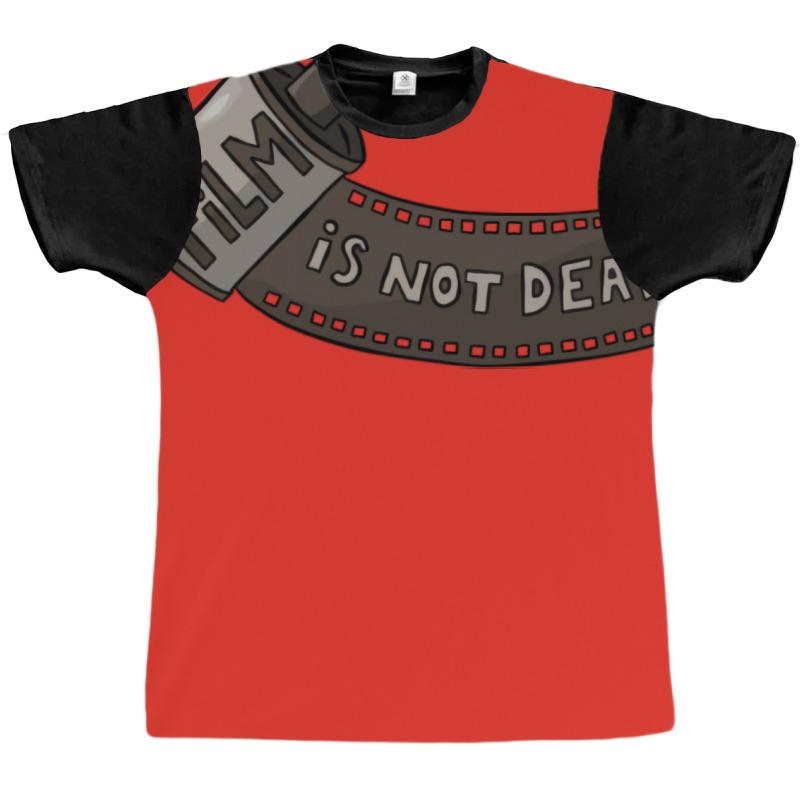 Film Is Not Dead  35mm Film Roll  Grey Classic Retro Stars Graphic T-shirt | Artistshot