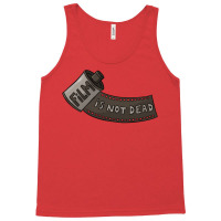 Film Is Not Dead  35mm Film Roll  Grey Classic Retro Stars Tank Top | Artistshot