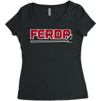 Ferda Letterkenny Baby Blue Women's Triblend Scoop T-shirt | Artistshot