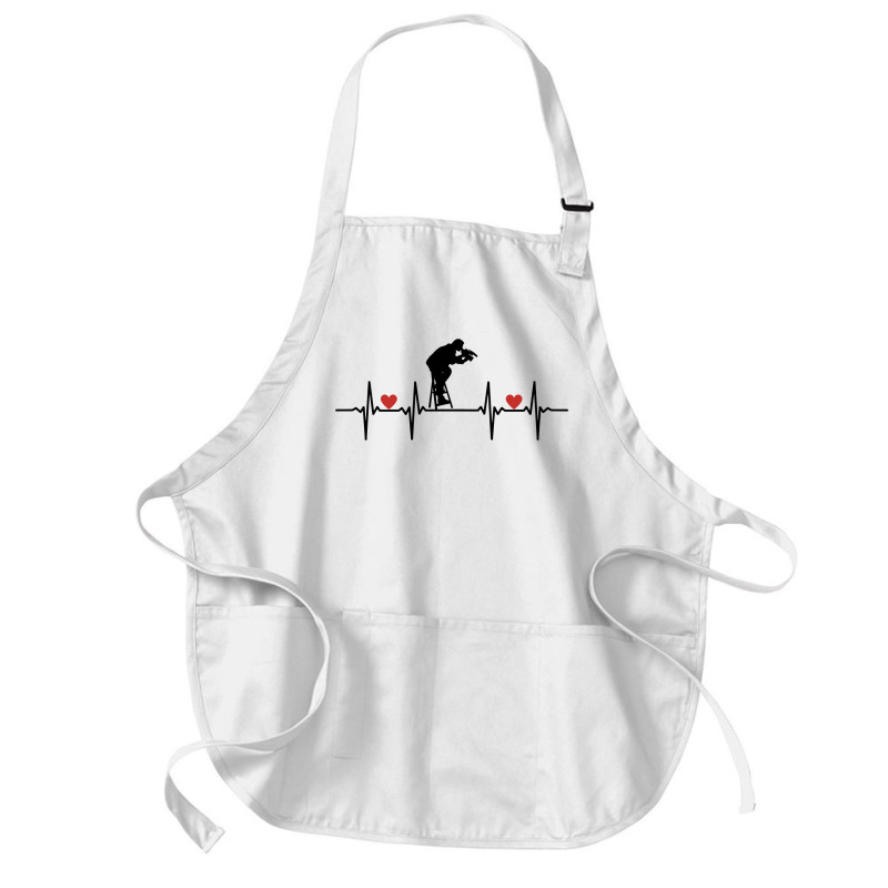 Filming Films Director Actor Actress Spectator Cinema Television Strea Medium-length Apron | Artistshot