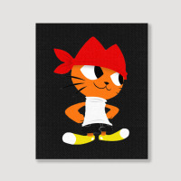 Parappa The Rapper 3 Creepypasta 16 Portrait Canvas Print | Artistshot